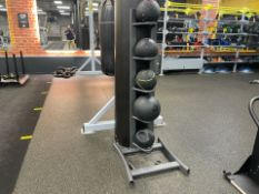 Exercise Balls & Stand