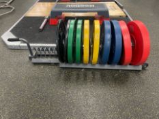 Tufftech Bumper Plates 5-25kg & Stand