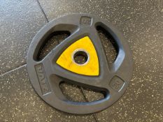 Pair Of Yellow Ziva 20KG Plates