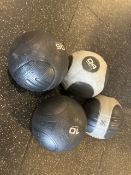 4 x Escape Bounce Balls