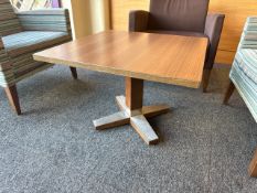 Coffee Table & 4 Lounge Chairs