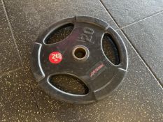 Pair Of Life Fitness 20KG Plates
