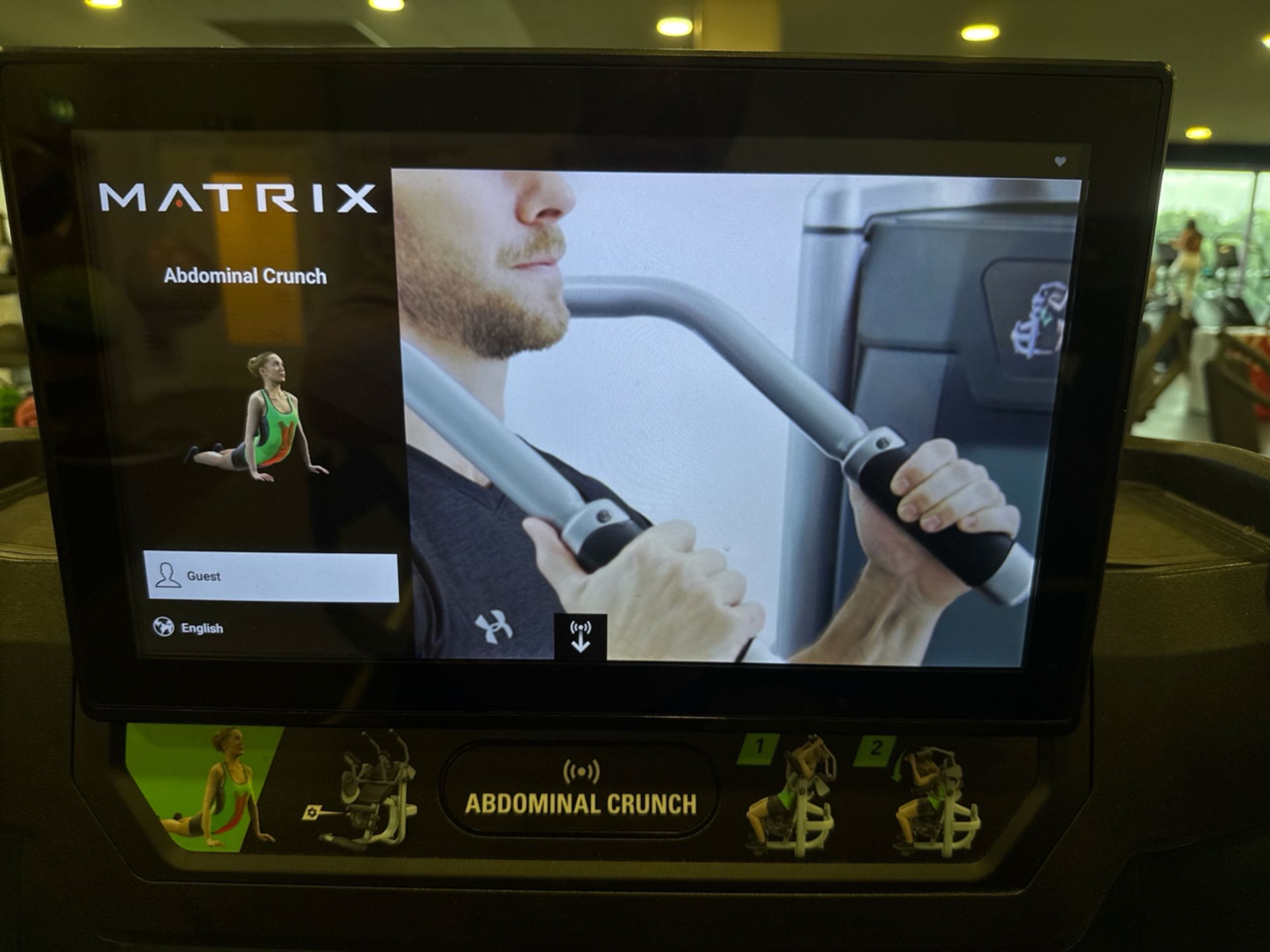Matrix Ultra Series Abdominal Crunch With ITC - Image 4 of 10