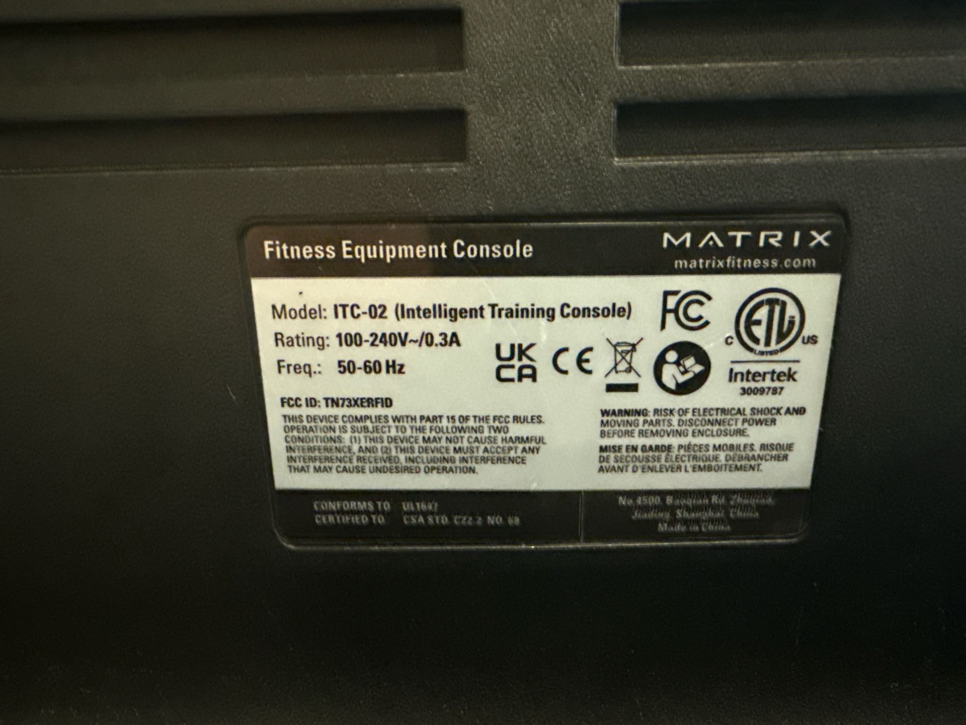 Matrix Ultra Series Seated Row With ITC - Image 8 of 10