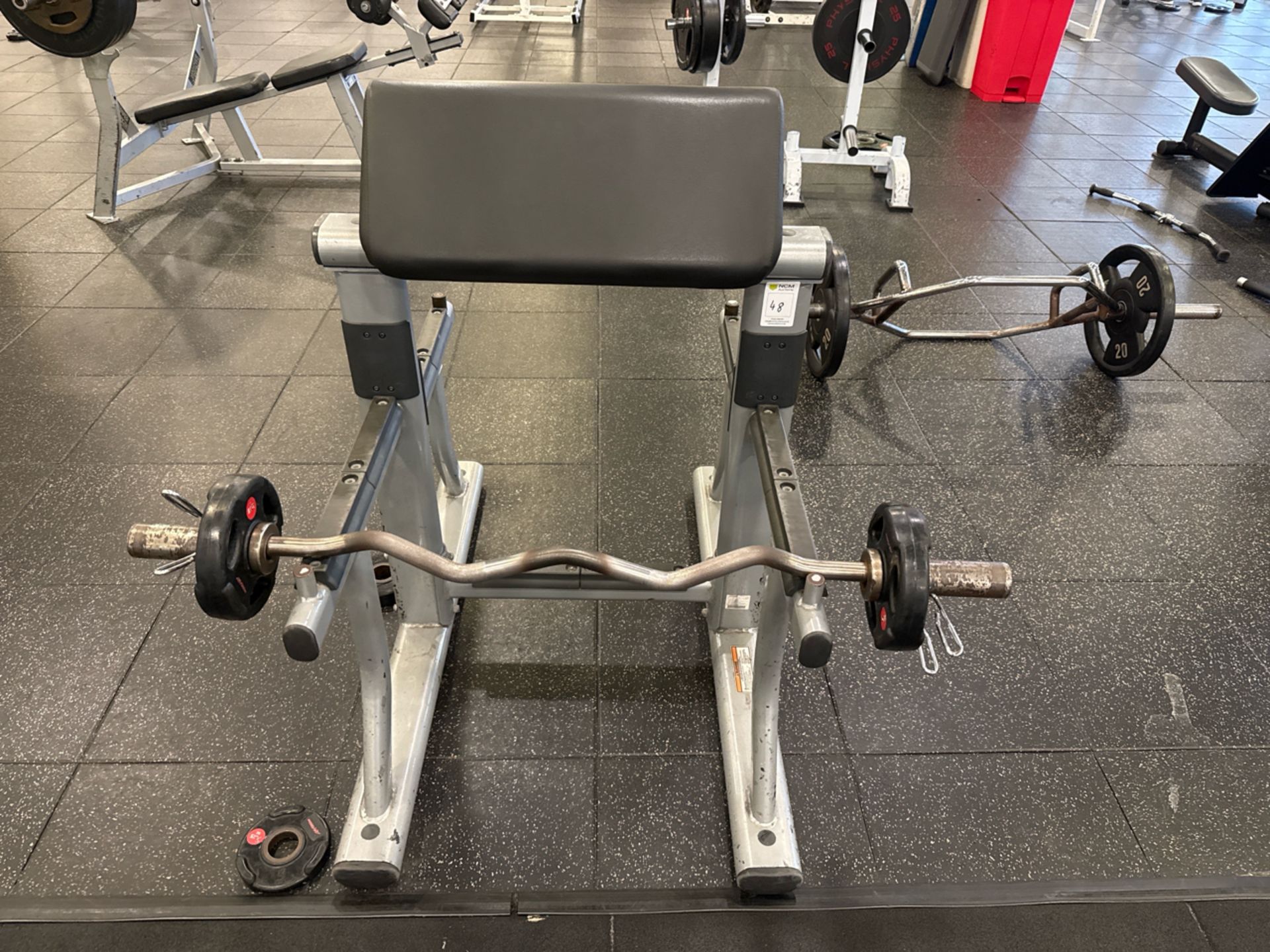 Life Fitness Preacher Curl - Image 3 of 7
