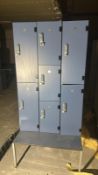 *NO RESERVE* 7 Locker Block In Blue
