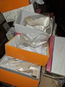 1 x PALLET MIXED WEDDING SHOES NEW APPROX 30