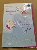 *NO RESERVE*. Approximately 5688 x Engagement/Birthday Cards (15+ Styles) Small