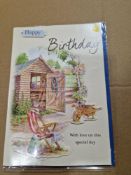 Approximately 8640 x Get Well Soon/Birthday/Anniversary Cards (15+ Styles) Medium