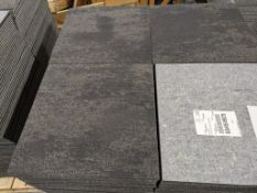 Approximately 30x SQ METRES HEAVY DUTY CARPET TILES WITH UNDERLAY