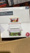 9 x Boxes of Ernesto Food Storage Containers (3 per box)