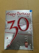 Approximately 8640 x Anniversary/Birthday/Get Well Soon Cards (12+ Styles) Medium