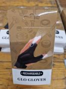 *NO RESERVE* 9 x RECHARABLE GLOW GLOVES / DIY