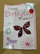 Approximately 15120 x Anniversary/Birthday Cards (5+ Styles) Small