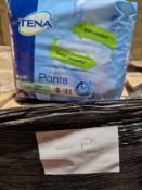 92 x TENA PANTS, SIZE SMALL PK OF 12