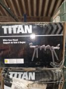 2 x TITAN MITRE SAW STAND