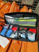 Approximately 42 x LEASE PLAN CAR CARE KIT , ORANGE SET