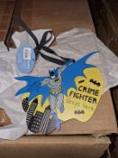 Approximately 270 x KIDS BATMAN HANGING DOOR SIGN