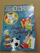 *NO RESERVE* Approximately 6900 x Kids & Adults Birthday Cards(8+ Styles) Medium