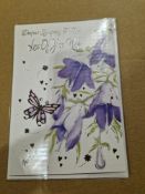 *NO RESERVE* Approximately 8208 x Sympathy/Birthday/Daughter/Get Well Cards(15+ Styles) Medium