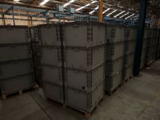 Grey Plastic Boxes x120