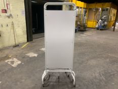 Medical Metal Fold Out Curtain On Wheels