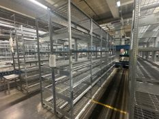 12 Bays of Back to Back Dexion Metal Shelving