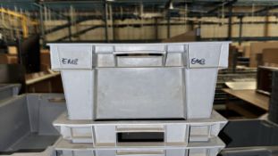 Grey Plastic Baskets x100