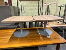 Wooden Side Tables x2