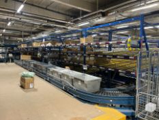 6 Bays of Pick to Light Flow Racking