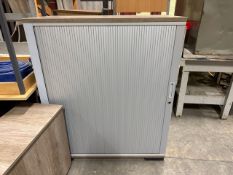 Wooden Tambour Unit x2