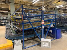 6 Bays of Pick to Light Flow Racking