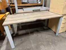 Grey Wood Desk x5