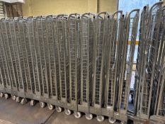 Metal Cage Trolleys x 10