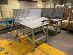 Metal Mobile Work Table