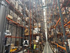 64 Bays of Boltless Pallet Racking