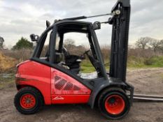 2007 Linde H50D 5 Tonne Forklift Truck, 4 Metre Lift, 14227 Hours