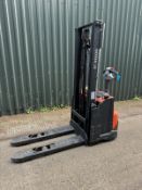 2010 Toyota BT SE100 Pedestrian Electric Forklift Pallet Stacker, Complete With Charger