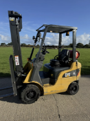 2016, CATERPILLAR 1.5 Tonne Gas Forklift (6,424 hours)