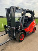 Linde H45 Diesel Forklift Truck Container Spec With 3rd And 4th Service