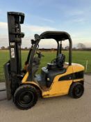Caterpillar 3 Tonne Diesel Forklift Truck, Just 1854 Hours