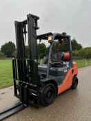 2018, TOYOTA - 2.5 Ton Lift Capacity, Gas Forklift Truck (3,600 hours)