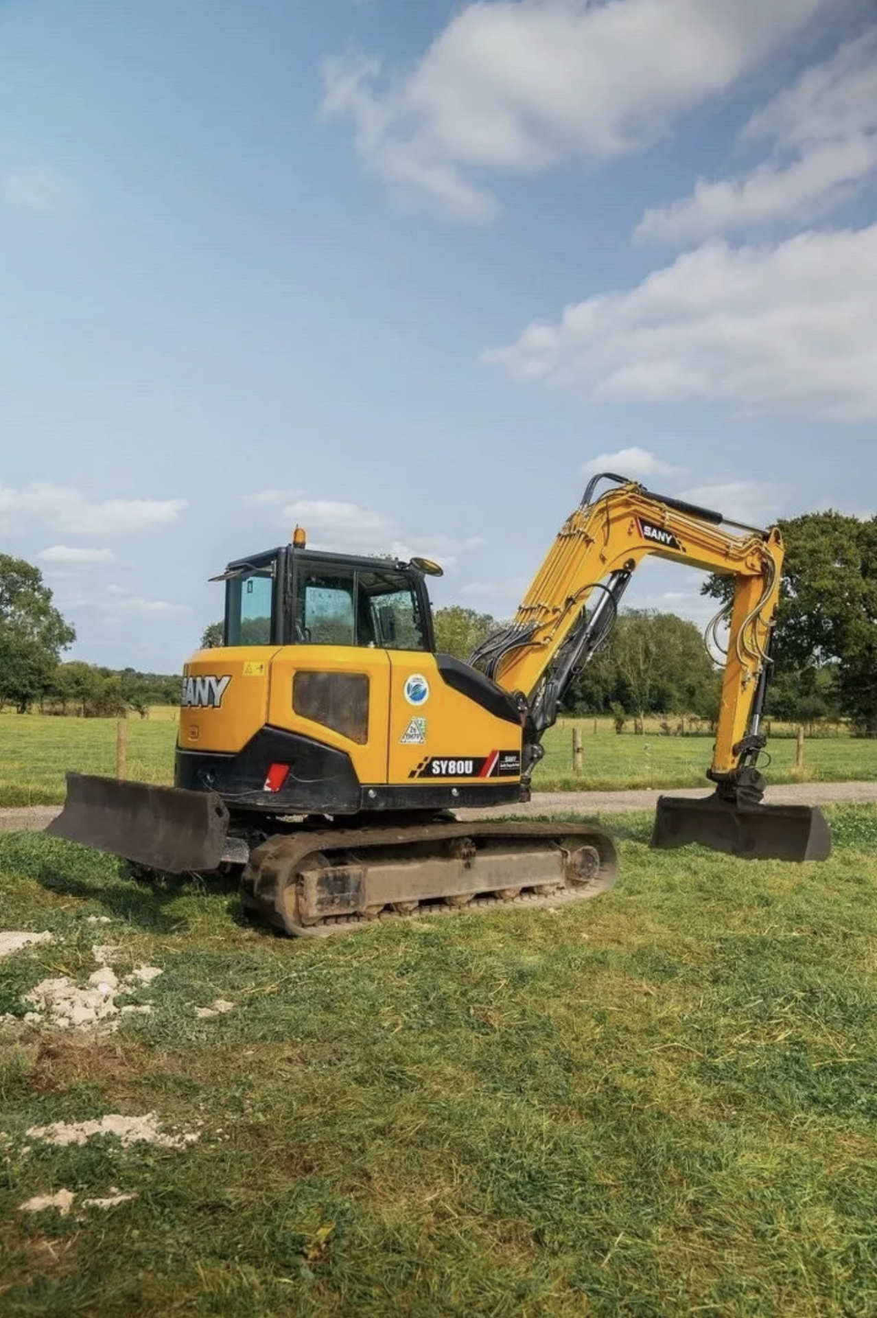 2023, SANY - SY80U Zero Swing, 8 Ton Excavator - Image 6 of 22