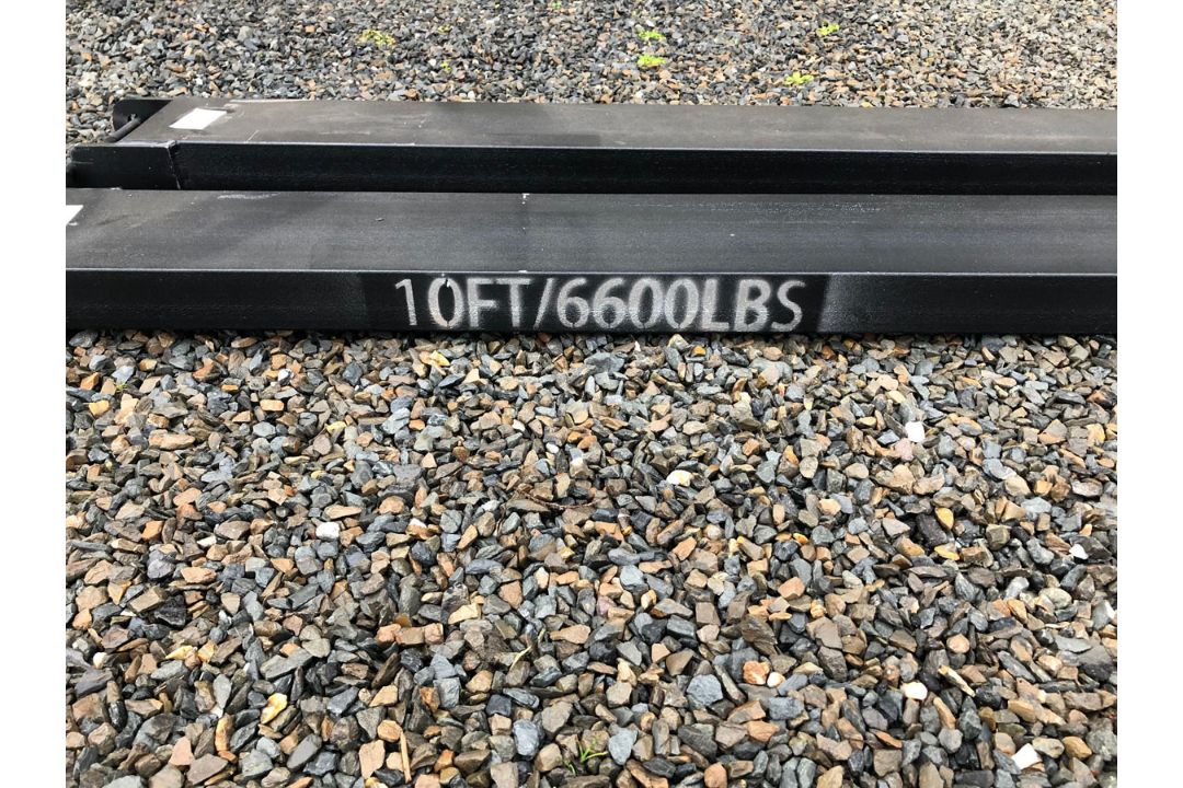 10 Foot Forklift Fork Extenders, Brand New, Unused, 6600lbs Max Rating - Image 5 of 6
