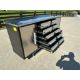 Steelman 7 Foot Storage Cabinets With Workbench, 2 Cabinets, 10 Drawers, Brand New & Unused - Image 4 of 4
