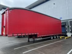 2013 SDC 44 Foot Double Deck Curtainsider Trailer