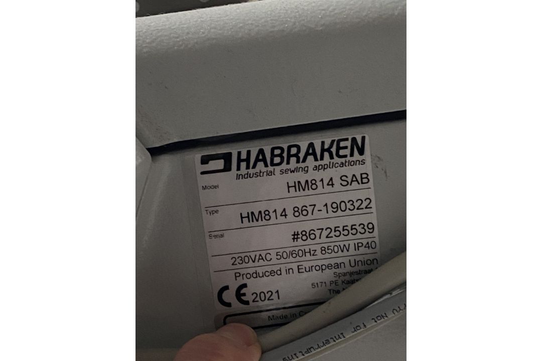 2021, HM814-D - WORKSTATION FOR SIDE AIRBAG COVER SEWING - Image 5 of 5