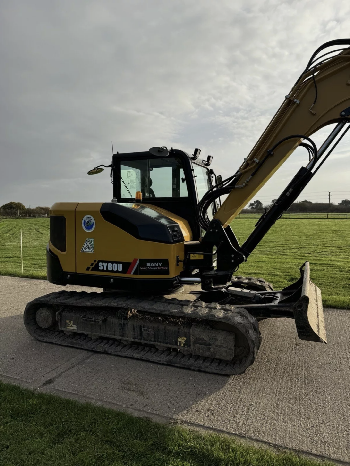 2023, SANY - SY80U Zero Swing, 8 Ton Excavator - Image 5 of 22