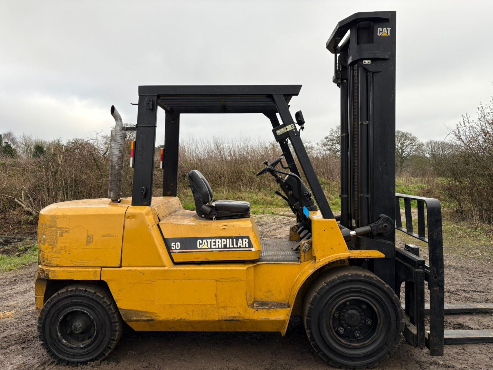Caterpillar DP50K 5 Tonne Diesel Forklift, Part Exchange Just In, 2006, 4561 Hours