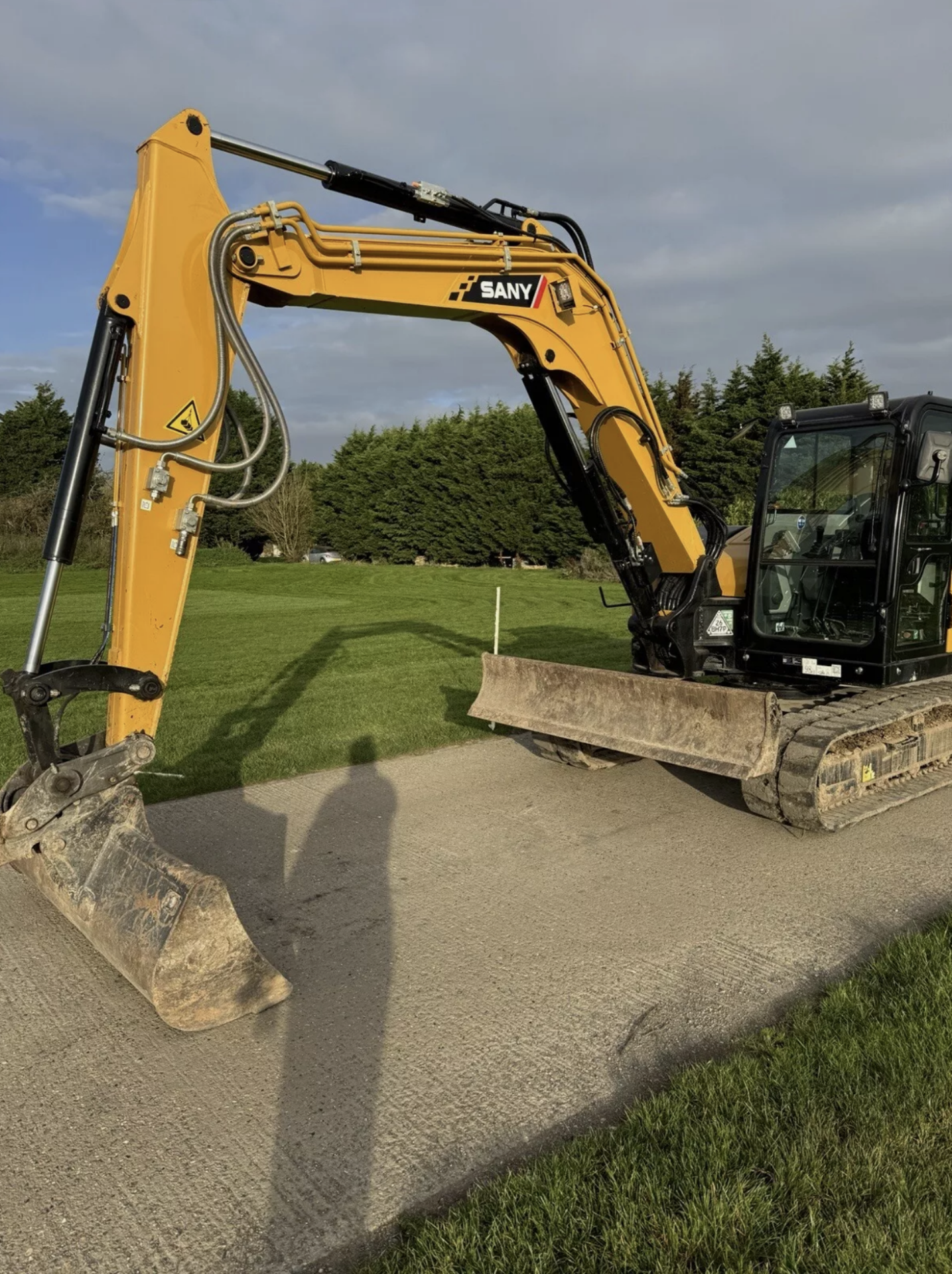 2023, SANY - SY80U Zero Swing, 8 Ton Excavator - Image 2 of 22